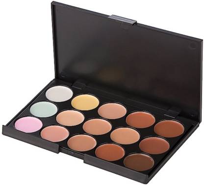 Famous 15 Color Contour & Concealer with Professional Brush