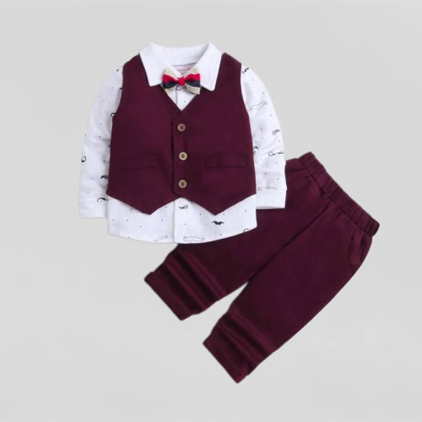 Baby Boys Party Waistcoat Pant