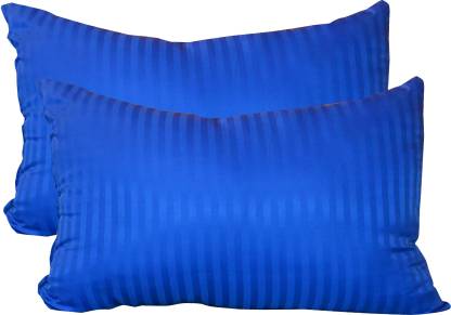 Fiber Solid Sleeping Pillow Pack of 2