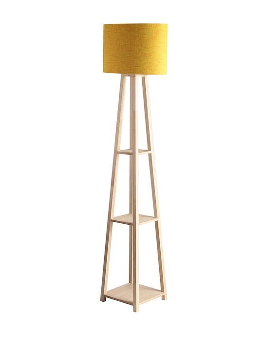 Solid Traditional 3-Tier Floor Lamp