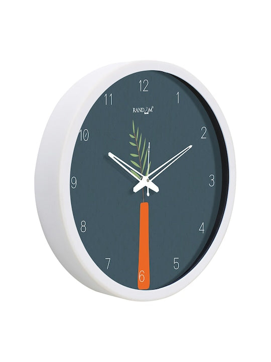 Round Solid 30.4 cm Analogue Wall Clock