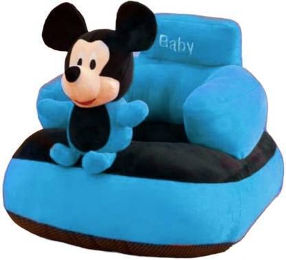 Mickey Mouse Shaped Soft Plush Cushion Fabric Sofa