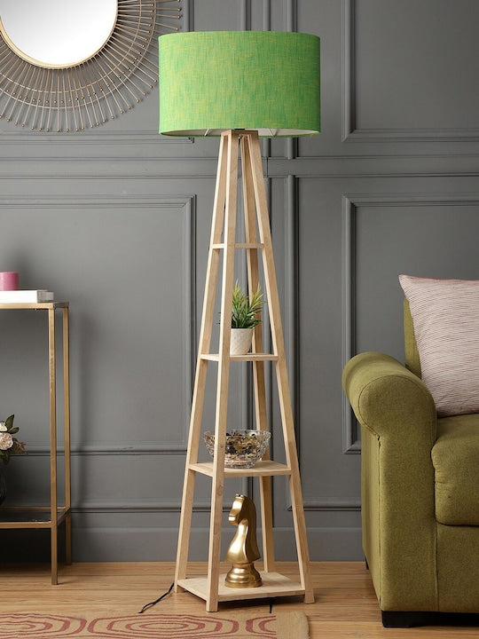 Solid Traditional 3-Tier Floor Lamp