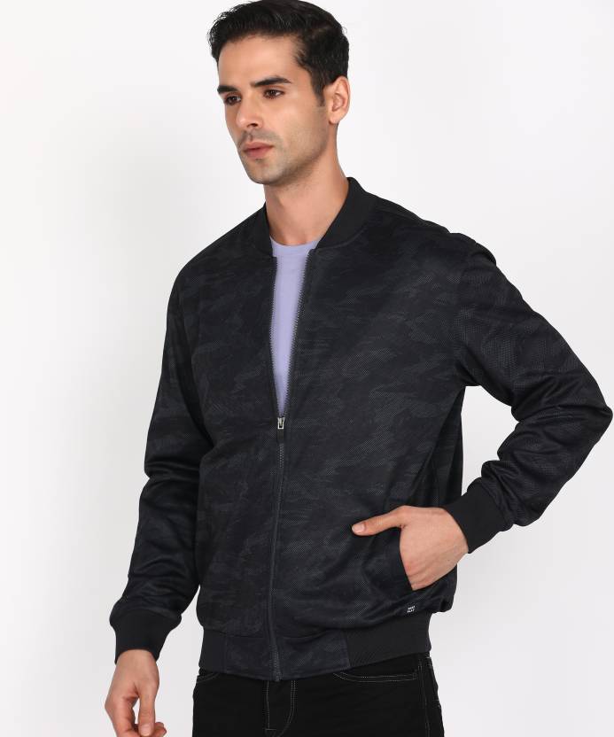 Men Printed Bomber Jacket