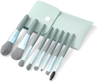 Makeup Brush Set 8PCS Mini With Storage Bag