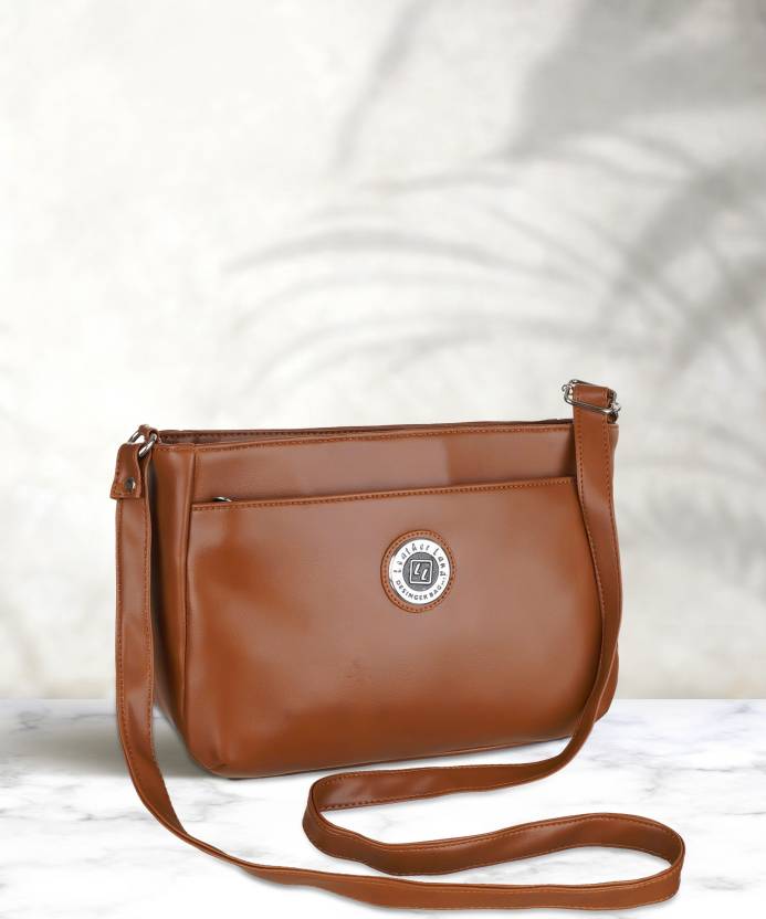 Brown Women Sling Bag