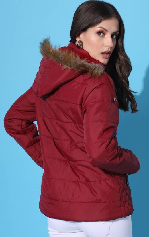 women winter jacket Women Solid Quilted Jacket