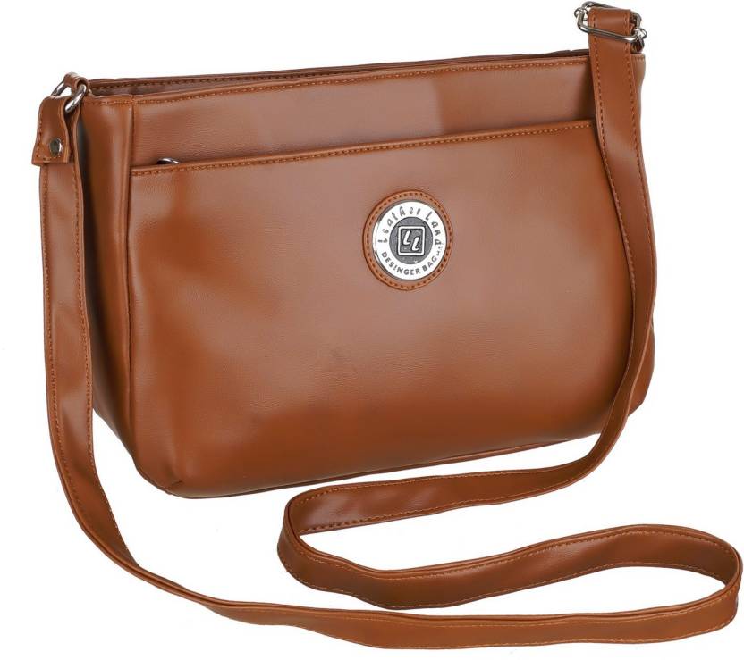 Brown Women Sling Bag